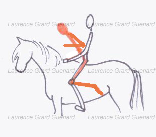 tenir &agrave; cheval