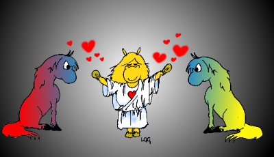 faire à la place de