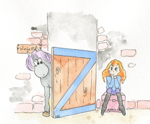 Violette et Capucine